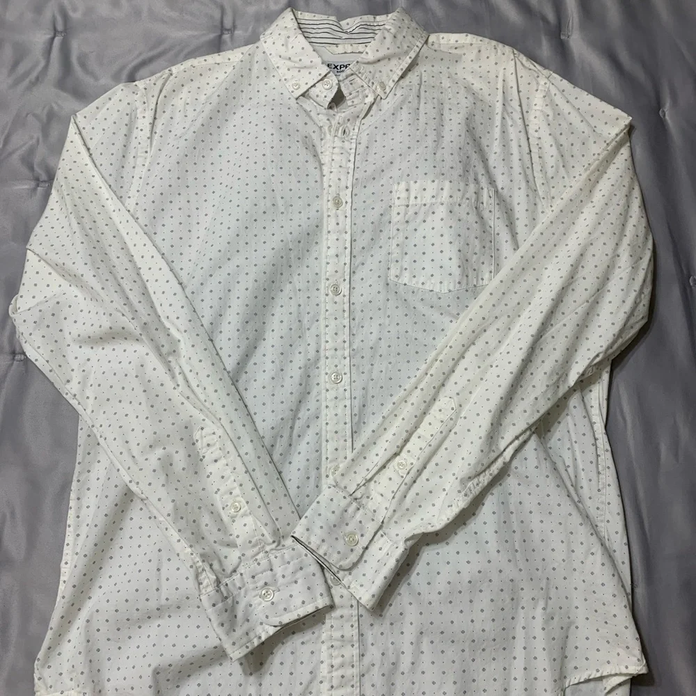 White button down - Picture 3 of 4